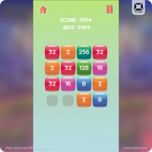 Play 2048 with Toybox